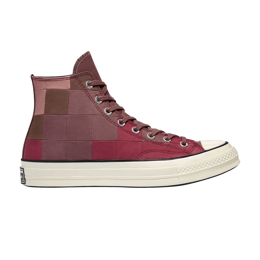 Chuck 70 High 'Plant Color Patchwork - Rose Taupe'